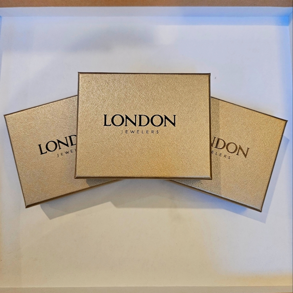 London Jewelers 3 empty jewelry boxes